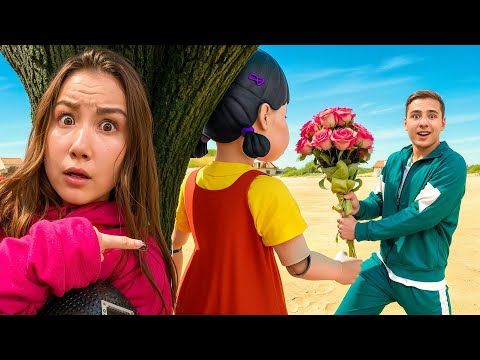 Видео: КУКЛА из ИГРЫ в КАЛЬМАРА - НИКОГДА НЕ ХОДИ на свидание с ней !
