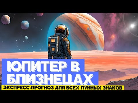 Видео: Транзит Юпитера в Близнецах для всех Лунных знаков. Экспресс-прогноз Джйотиш