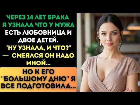 Видео: У мужа 14 лет была вторая семья. Он смеялся. Но к его «большому дню» я всё подготовила...
