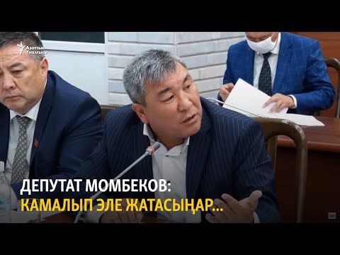 Видео: Депутат Момбеков карызга салынган жолдордун сапатын сынга алды