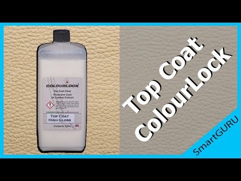 Видео: Лак для кожи ColourLock Top Coat Gloss Mutt