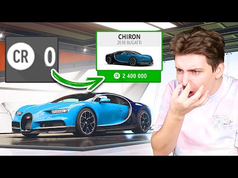 Видео: С НУЛЯ до БУГГАТИ ЧИРОН - ТРЕЙД С НУЛЯ! *1 часть* (Forza Horizon 5)