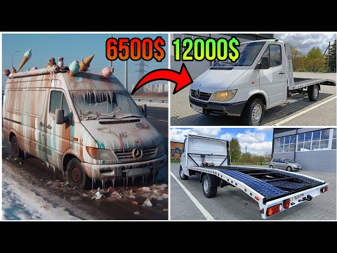 Видео: СПРІНТЕР ПРОЕКТ від А до Я😯 СТВОРЕННЯ ЕВАКУАТОРА!