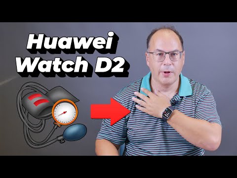 Видео: Измеряем давление на Huawei Watch D2