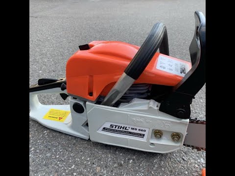 Видео: Китайская  бензопила STIHL MS 660