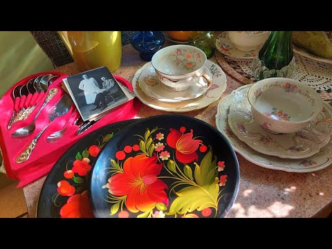 Видео: что купилось на рижской барахолке