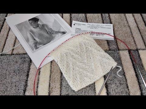 Видео: Простой красивый узор спицами №6.