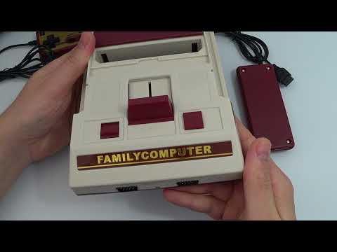 Видео: Игровая приставка Dendy Junior Денди Джуниор (Family Computer) Обзор