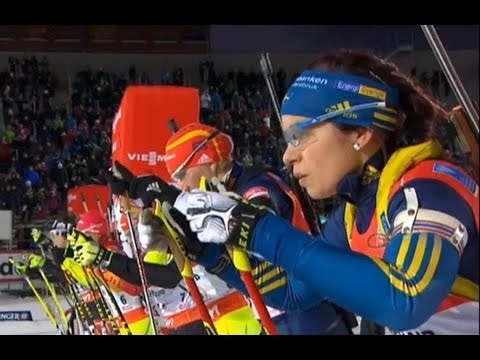 Видео: Биатлон Смешанная эстафета. 24 ноября 2013 г. Эстерсунд Швеция