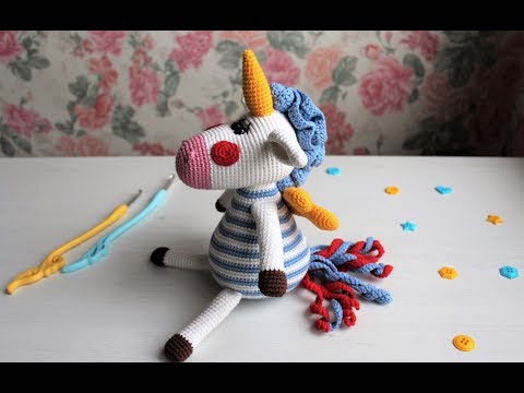 Видео: Единорог или пегас??? Свяжем? Единорог крючком.