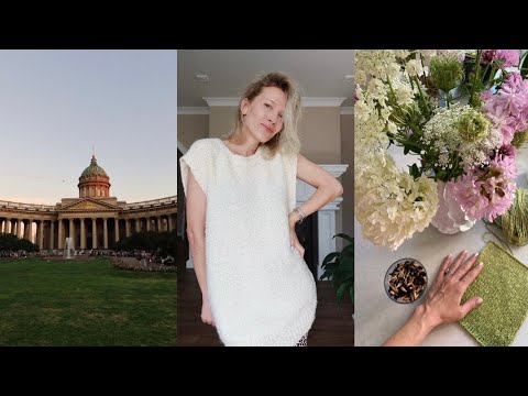 Видео: Отпуск с Ребенком, Что Связала на Машинке, Вязальные Планы на Лето, Петергоф