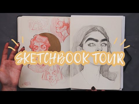 Видео: ОБЗОР ГИГАНТСКОГО СКЕТЧБУКА! sketchbook tour