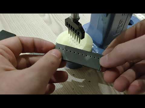 Видео: Пробойники для пресса ТЕР, с удлиненным зубом.