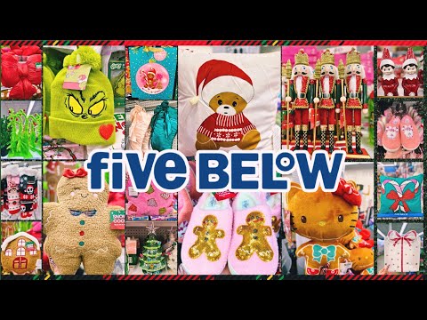 Видео: . Five Below РОЖДЕСТВЕНСКИЕ НОВИНКИ 2025 🎄 Бюджетный праздничный декор, который вам ПОНРАВИТСЯ!