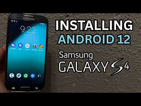 Видео: Установка Android 12 на Galaxy S4 (кастомная прошивка)