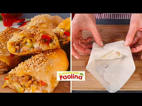 Видео: ПАСТА ФИЛО. 2 рецепта, которые вы не захотите пропустить! 🫔РУЛЛЫ С МЯСОМ И ОВОЩАМИ. СПРИНГ-РОЛЛЫ