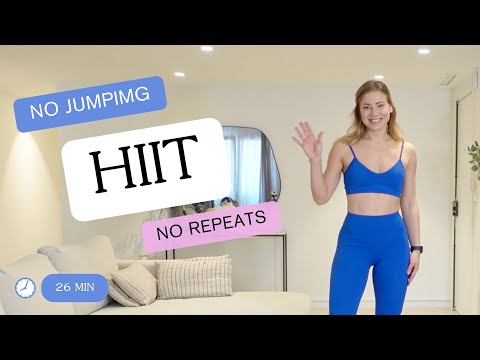 Видео: ДЕНЬ 1: 26-МИНУТНАЯ ВИИТ-ТРЕНИРОВКА НА ВСЕ ТЕЛО — без оборудования, без прыжков, без повторений