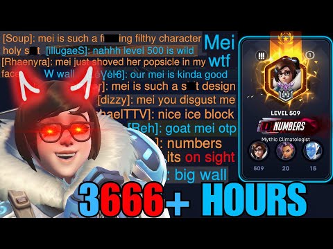 Видео: Как выглядят 3666+ часов MEI — Overwatch 2