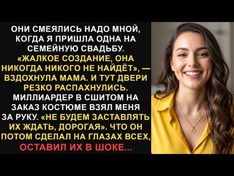 Видео: Они смеялись надо мной за то, что я пришел на свадьбу один, но их улыбки быстро исчезли...