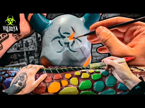 Видео: Новый тотем ГОТОВ | Раскрасил самыми яркими красками