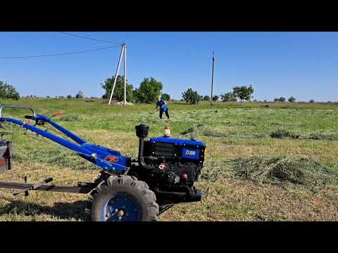 Видео: С мужем сенокос не страшен. Ночные морози