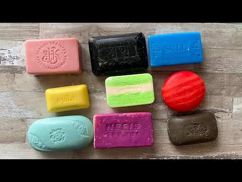 Видео: ASMR Soap cutting | Soap Carving|Резка мыла