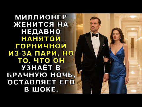 Видео: МИЛЛИОНЕР ЖЕНИТСЯ НА ГОРНИЧНОЙ ИЗ-ЗА ПАРИ — НОЧЬ РАСКРЫВАЕТ ШОК.