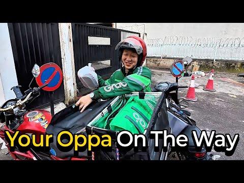 Видео: Корейский курьер в Малайзии доставит вам еду