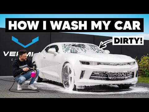 Видео: Как я мою машину — она ГРЯЗНАЯ!