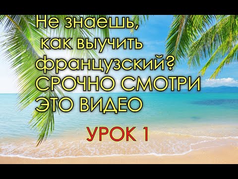 Видео: Французский язык. Марафон быстрого разговора. Фразы с 1 по 10