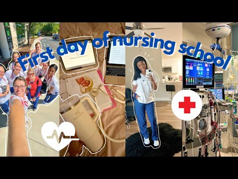 Видео: Видеоблог студента-медсестры (первый день в школе медсестер) | ⚕️🩺🤍