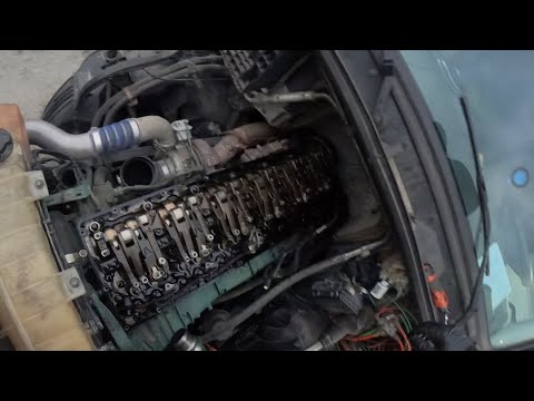 Видео: Везем оверсайз. Регулировка клапанов Volvo D13.