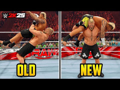 Видео: 50 ЗАБЫТЫХ ПРОТИВ НОВЫХ ФИНИШЕРОВ В WWE 2K25 !!!