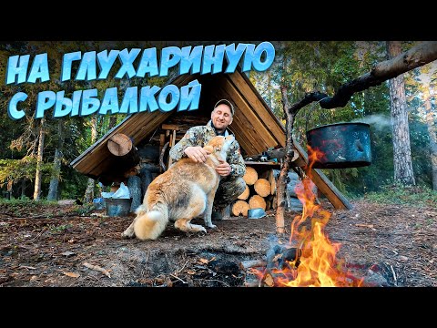 Видео: МЕДВЕДЬ ЗАЛЕЗ В ИЗБУ ГЛУХАРИНУЮ. ПОЙМАЛ КРОКОДИЛА НА СПИННИНГ. РЫБАЛКА С НОЧЕВКОЙ.