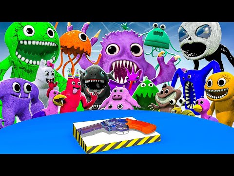 Видео: РУССКАЯ РУЛЕТКА С МОНСТРАМИ САДА БАНБАН В ГАРРИС МОД! GARTEN OF BANBAN В Garry`s Mod!