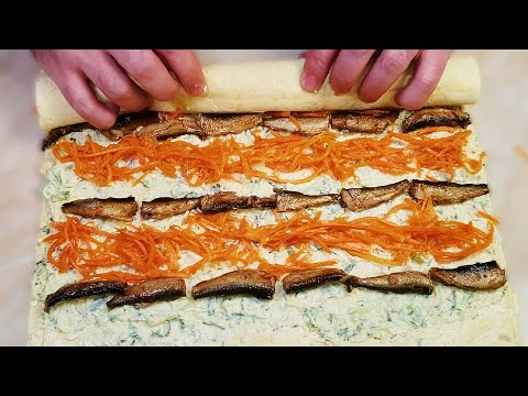 Видео: Беру банку шпротов и лаваш! Век живи - век учись! Этот рецепт придумал гений!! на Новый Год 2025 !!