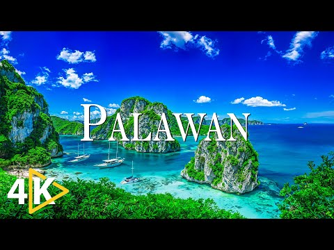 Видео: FLYING OVER PALAWAN (4K UHD) – успокаивающая музыка и красивые видеоролики о природе