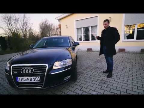 Видео: Audi A8 4.2 TDI Quattro /// Наш новый рабочий автомобиль