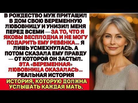 Видео: Мой муж пришёл с беременной любовницей и публично унизил меня за бесплодие… Но он застыл,