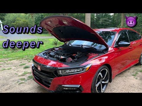 Видео: Установка воздухозаборника K&N на Honda Accord 2018-2020 + сравнение воздухозаборников на eBay