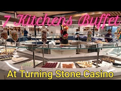 Видео: Буфет Seven Kitchens в Turning Stone