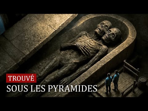 Видео: Археологи обнаружили под пирамидами ацтеков гигантскую двуглавую мумию