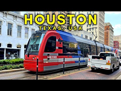 Видео: Хьюстон, США: Пешая экскурсия по центру города, крупнейшего города Техаса