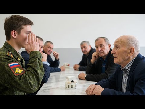 Видео: "Солдат отдал честь ветерану… Через минуту вся столовая встала!"
