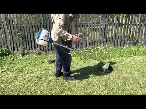 Видео: Триммер бензиновый Hyundai Z557  отзыв ￼