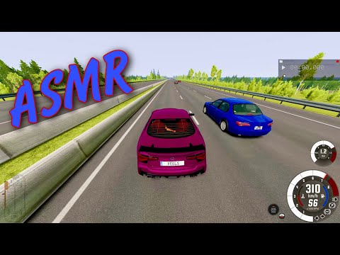 Видео: АСМР СМЕРТЕЛЬНЫЕ ШАШКИ В BeamNG Drive