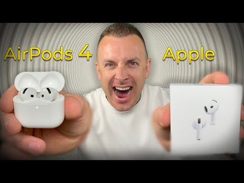Видео: Распаковка AirPods 4: Первые впечатления и что внутри?