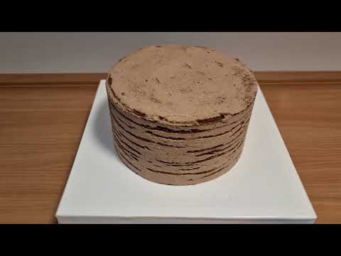 Видео: Торт "ШОКОЛАДНАЯ-МОЛОЧНАЯ ДЕВОЧКА".Рецепт самый простой.