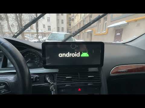 Видео: Первое видео на YouTube🔥🔥🔥 Nunno Android Магнитола для Audi A6 C6 2005-2011.