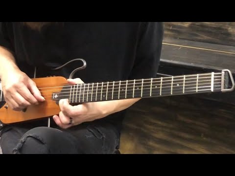 Видео: Электроакустическая сайлент-гитара Donner HUSH-1 Mahogany Natural - обзор ( мензура 628)